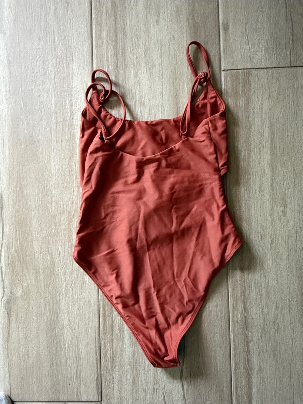 Beach Riot Rust Red One-Piece Swimsuit - Picture 3 of 4
